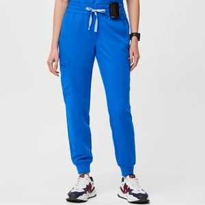 Figs Royal Blue Jogger Scrub Pants
